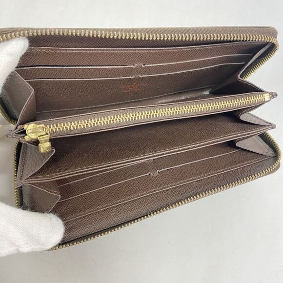 Louis Vuitton Long Wallet Damier Zippy Wallet N60015 Ebene Ladies - Picture 3 of 10